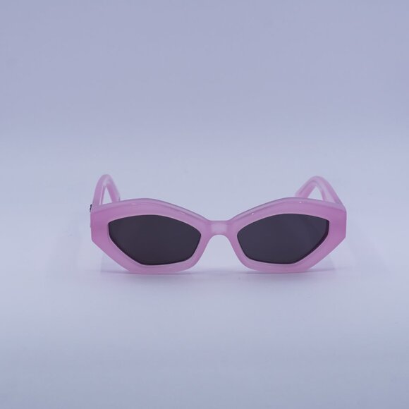 Off-White OERI144 HILO 3007 Sunglasses Pink Cat Eye Frame, Grey Lenses main image 7
